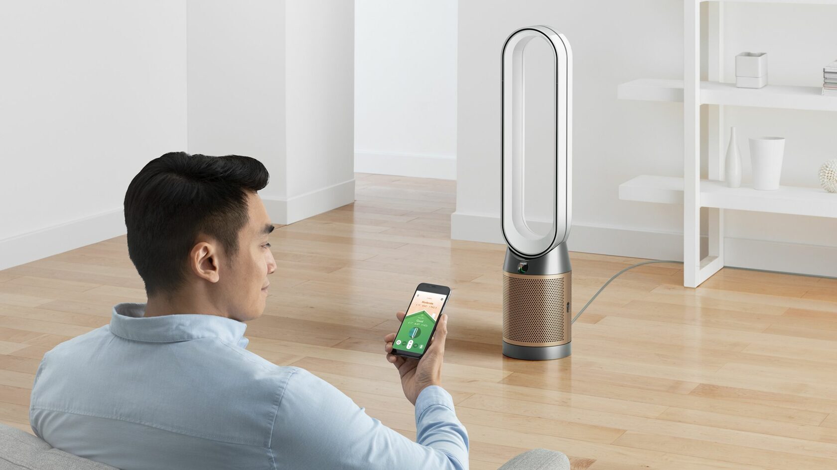 Очиститель воздуха Dyson Purifier Cool Formaldehyde TP09, белый/медь (White/Copper) (2021)
