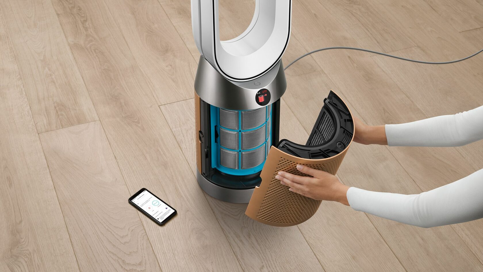 Очиститель воздуха Dyson Purifier Cool Formaldehyde TP09, белый/медь (White/Copper) (2021)