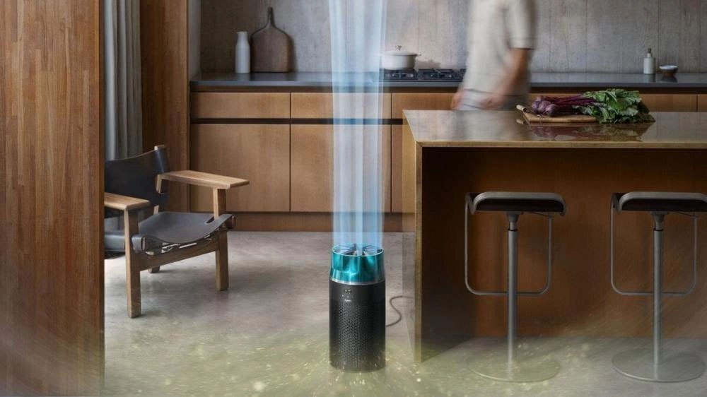 Очиститель воздуха Dyson HushJet Purifier Compact HJ10, чёрный/бирюзовый (Black/Teal) (2025)