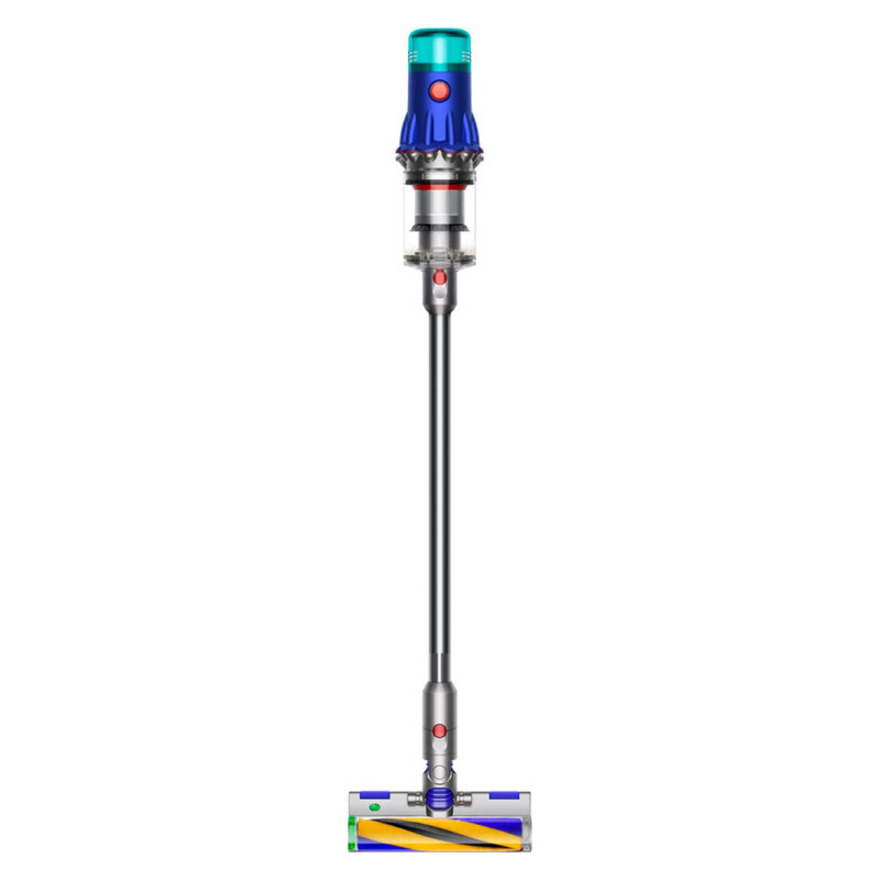 Пылесос Dyson V12 Detect Slim Fluffy SV46, синий/никель (Blue/Nickel) (2022)