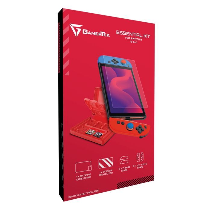 Набор аксессуаров GamerTek Essential Kit 6 в 1 для Nintendo Switch 2