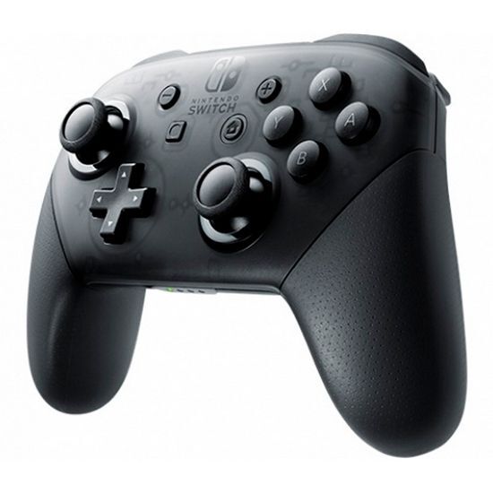 Геймпад Nintendo Switch Pro Controller, чёрный (Black)