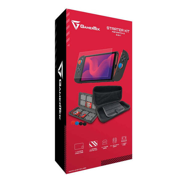 Набор аксессуаров GamerTek Starter Kit 9 в 1 для Nintendo Switch 2