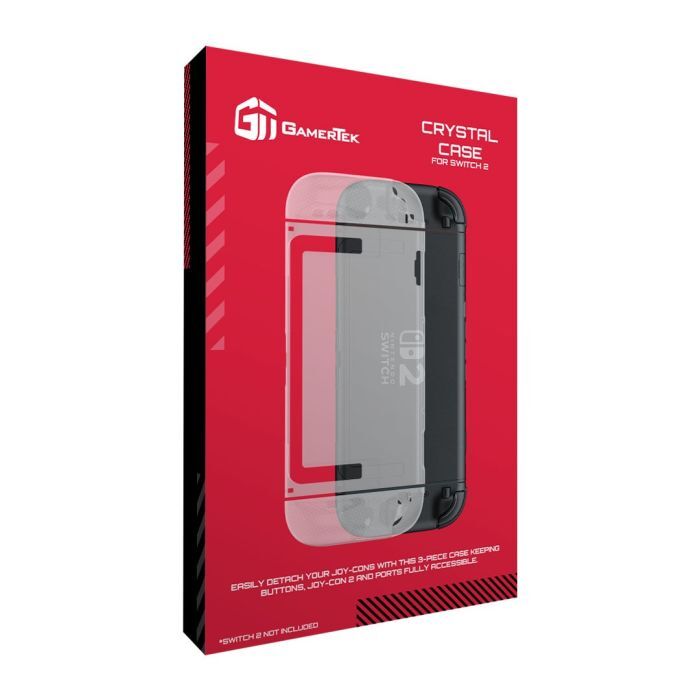 Прозрачный защитный чехол GamerTek для Nintendo Switch 2