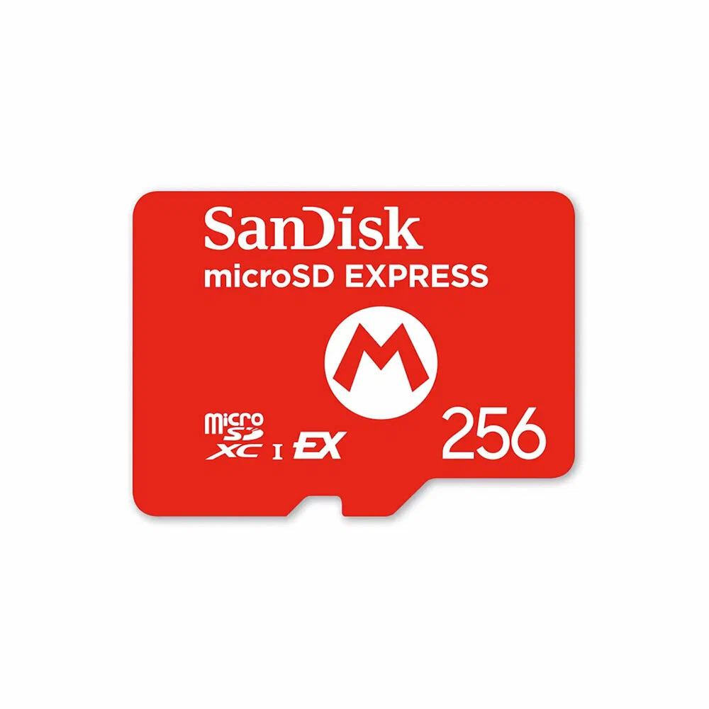 Карта памяти для Nintendo Switch 2 SanDisk MicroSD Express Card 256Gb