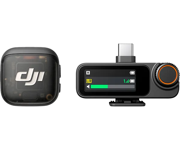 Комплект беспроводных микрофонов DJI Mic 3 (1 TX + 1 RX + Зарядный футляр)