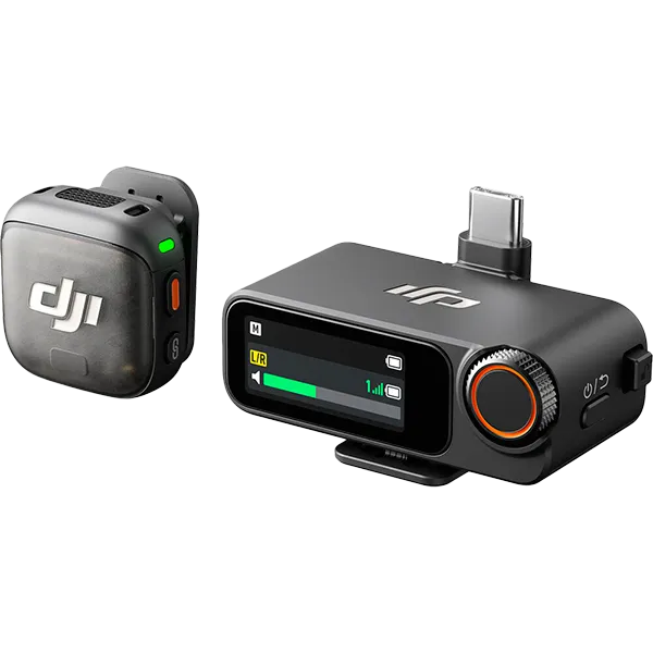 Комплект беспроводных микрофонов DJI Mic 3 (1 TX + 1 RX + Зарядный футляр)