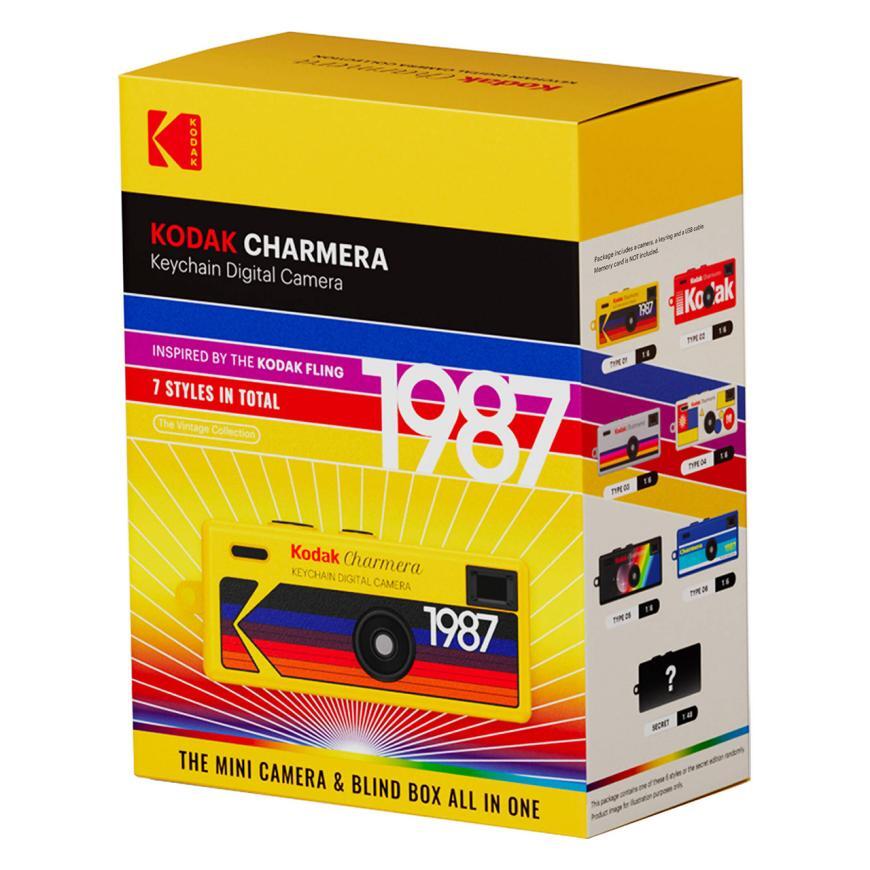 Цифровой фотоаппарат-брелок Kodak CHARMERA 1987, случайный цвет (Random)