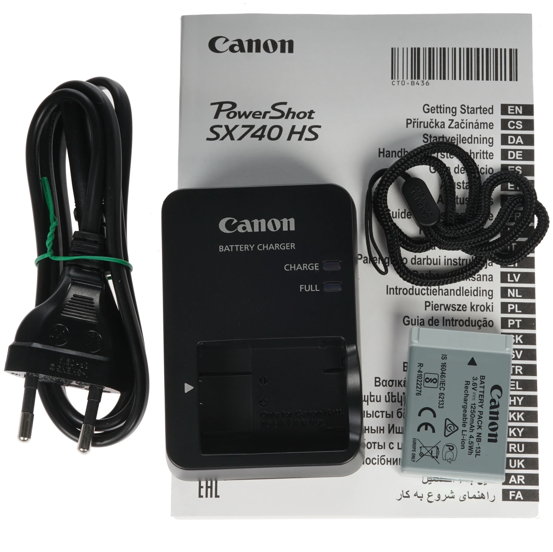 Фотоаппарат Canon PowerShot SX740 HS, чёрный (Black)