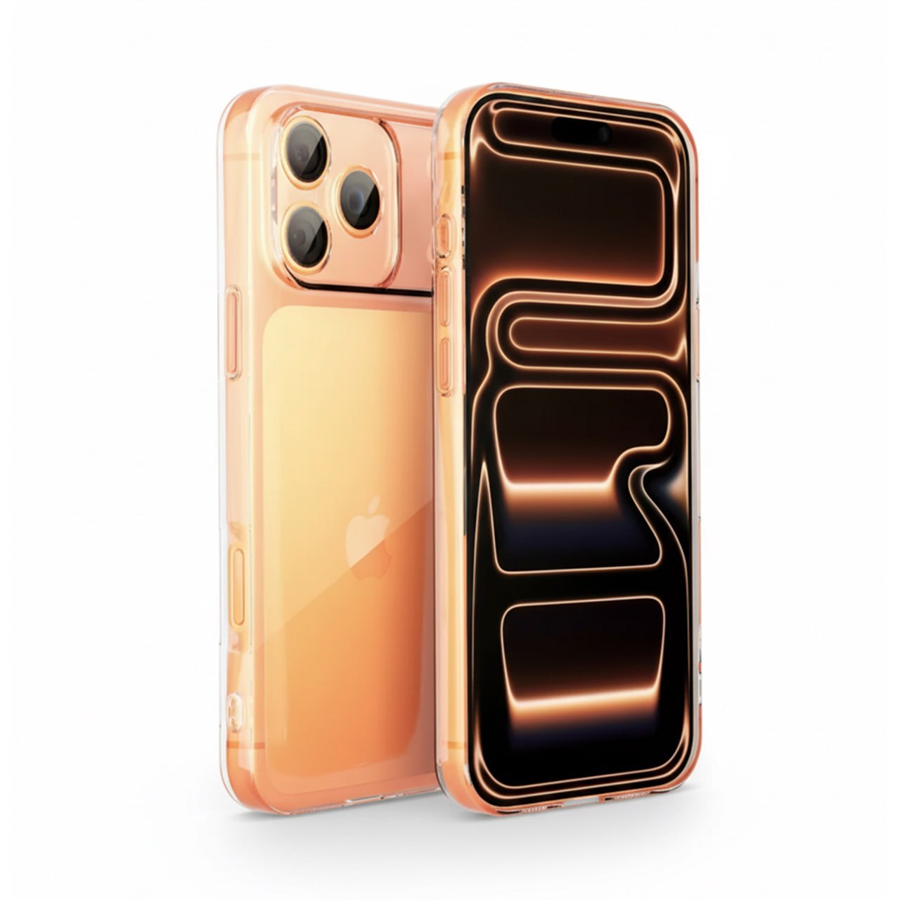 Защитный чехол Gurdini Ultra Twin для Apple iPhone 17 Pro Max, c защитой камеры, прозрачный (Transparent)