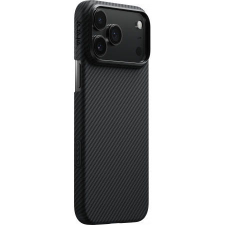 Чехол Pitaka Ultra-Slim Case для Apple iPhone 17 Pro, чёрный (Black)
