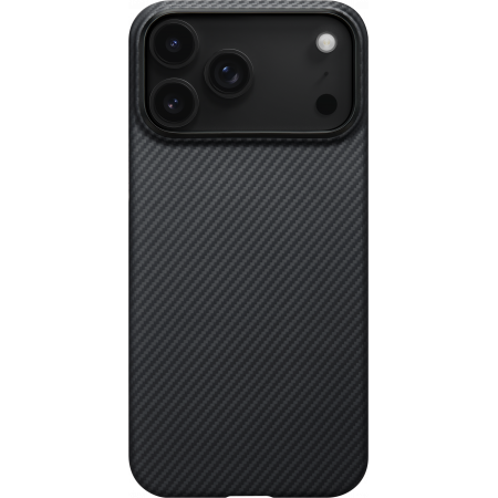 Чехол Pitaka Ultra-Slim Case для Apple iPhone 17 Pro, чёрный (Black)