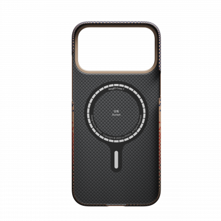 Чехол Pitaka Ultra-Slim Case для Apple iPhone 17 Pro, коричневый (Sunset)