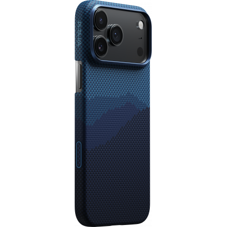 Чехол Pitaka Ultra-Slim Case для Apple iPhone 17 Pro, синий (Over the horizon)