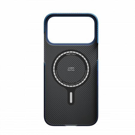 Чехол Pitaka Ultra-Slim Case для Apple iPhone 17 Pro, синий (Over the horizon)