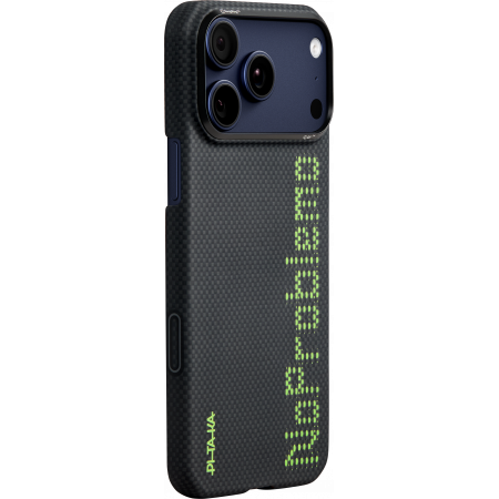 Чехол Pitaka Ultra-Slim Case для Apple iPhone 17 Pro Max, чёрный (NoProblemo)