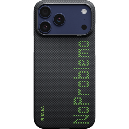 Чехол Pitaka Ultra-Slim Case для Apple iPhone 17 Pro Max, чёрный (NoProblemo)
