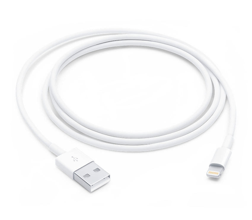 Кабель Apple USB/lightning 1m, белый