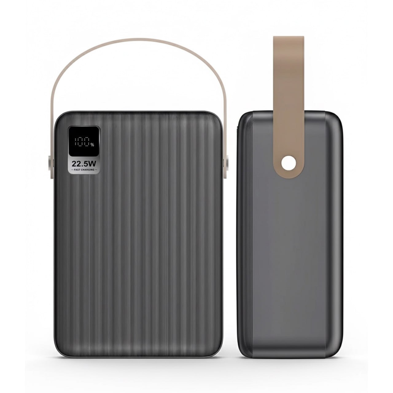 Внешний аккумулятор Gurdini Speed Series 80000mAh 3 USB + USB-C 22,5 Вт, чёрный (Black)