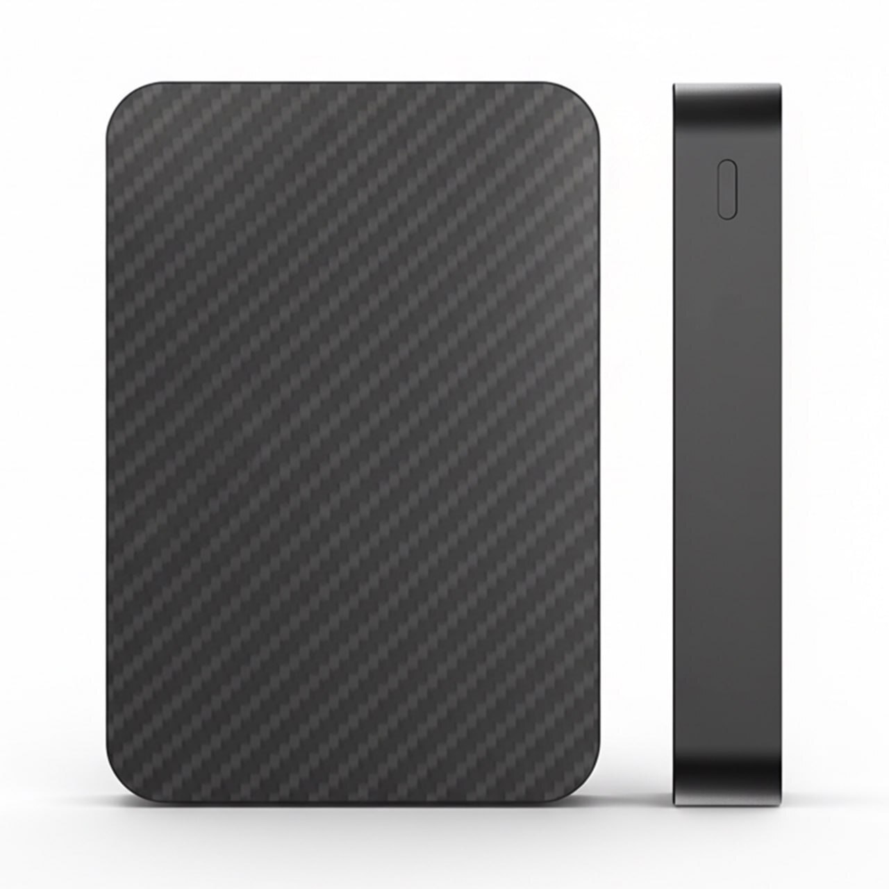 Внешний аккумулятор Gurdini Kevlar Power MagSafe 10000mAh 20 Вт, чёрный (Black)