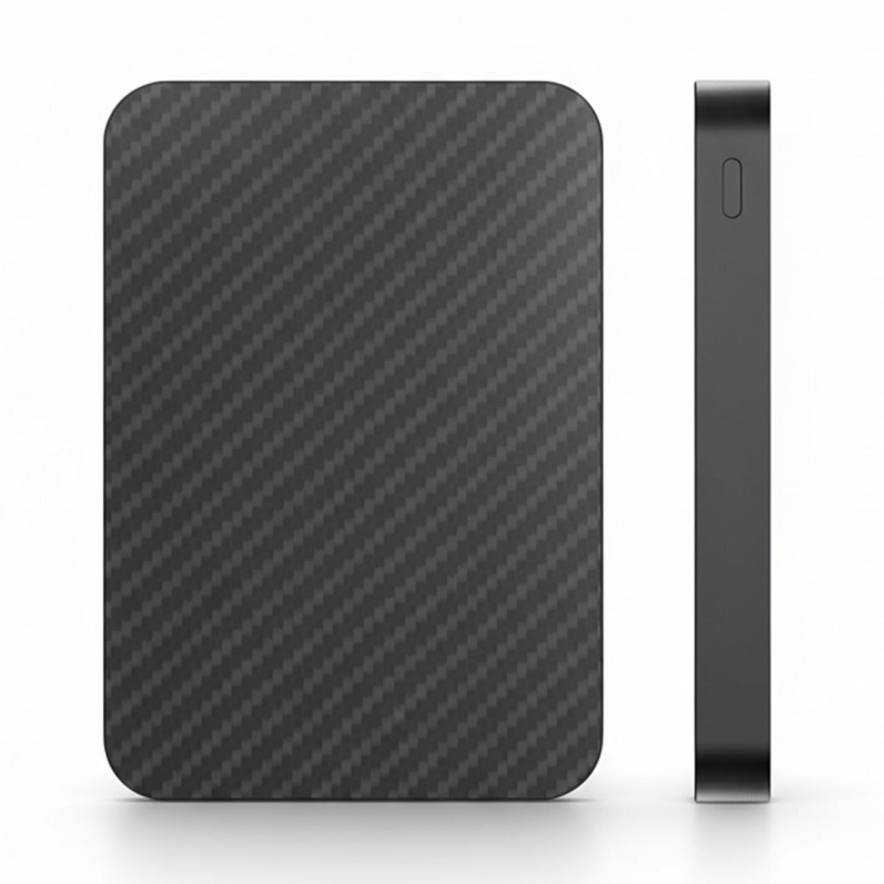 Внешний аккумулятор Gurdini Kevlar Power MagSafe 5000mAh 20 Вт, чёрный (Black)