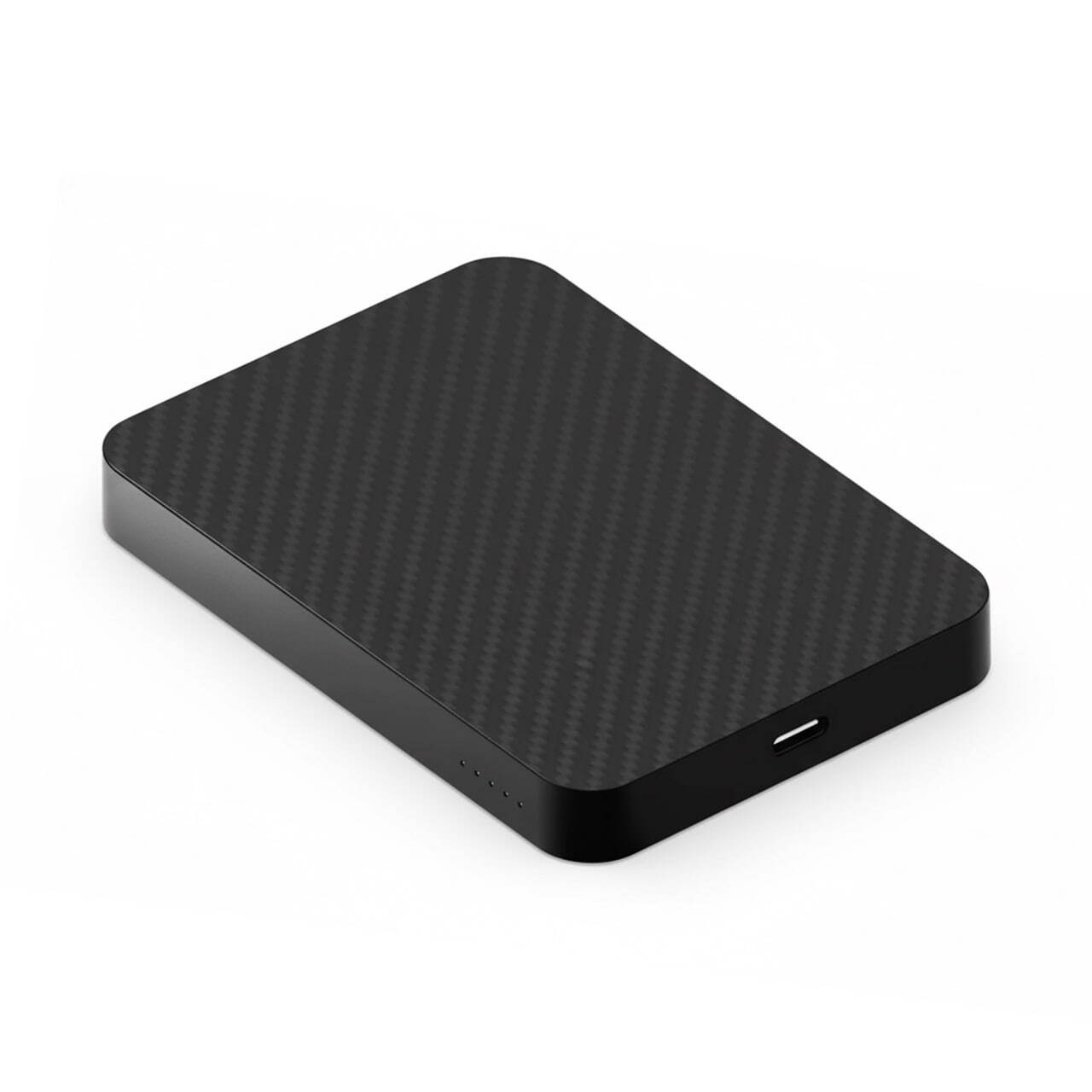 Внешний аккумулятор Gurdini Kevlar Power MagSafe 5000mAh 20 Вт, чёрный (Black)