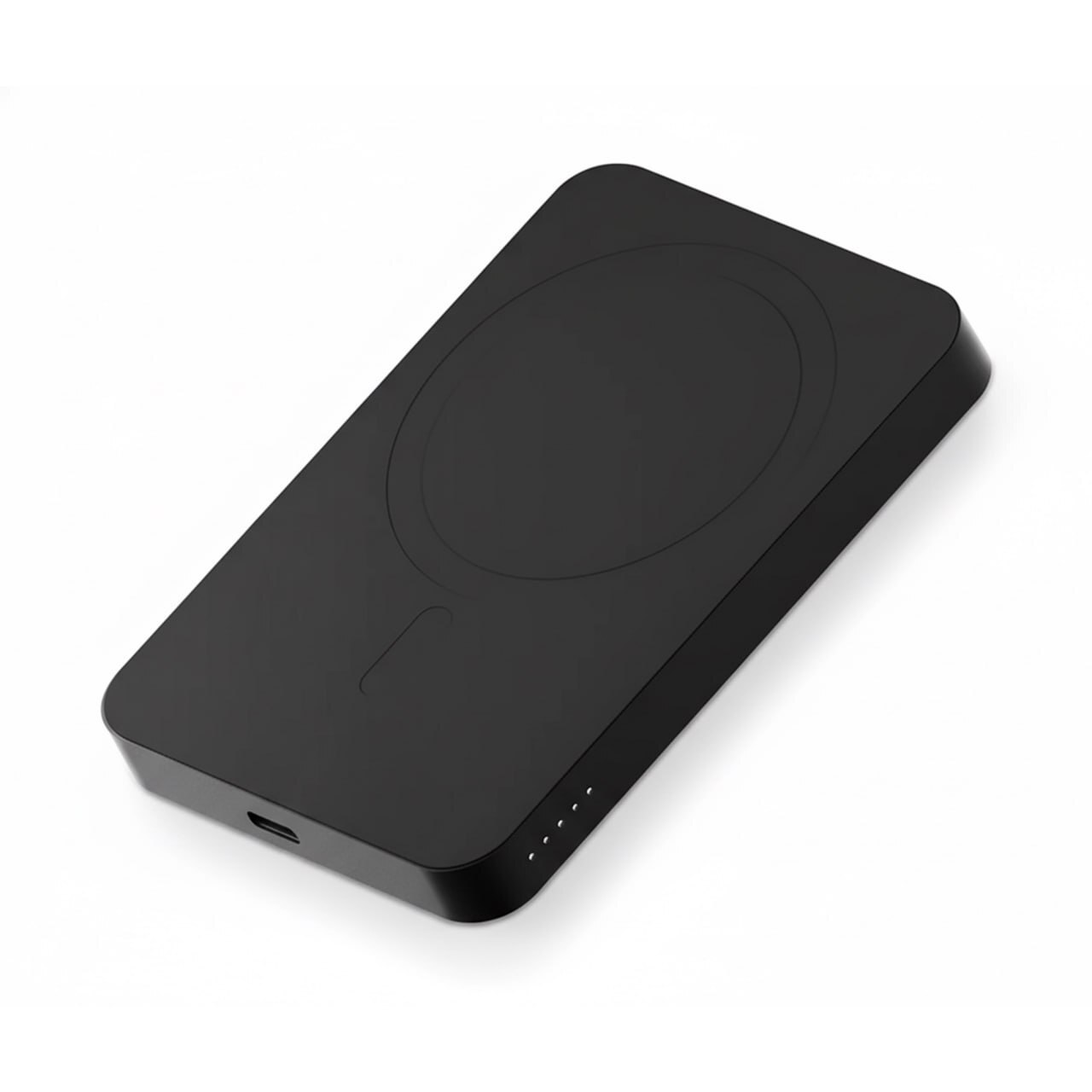 Внешний аккумулятор Gurdini Kevlar Power MagSafe 5000mAh 20 Вт, чёрный (Black)