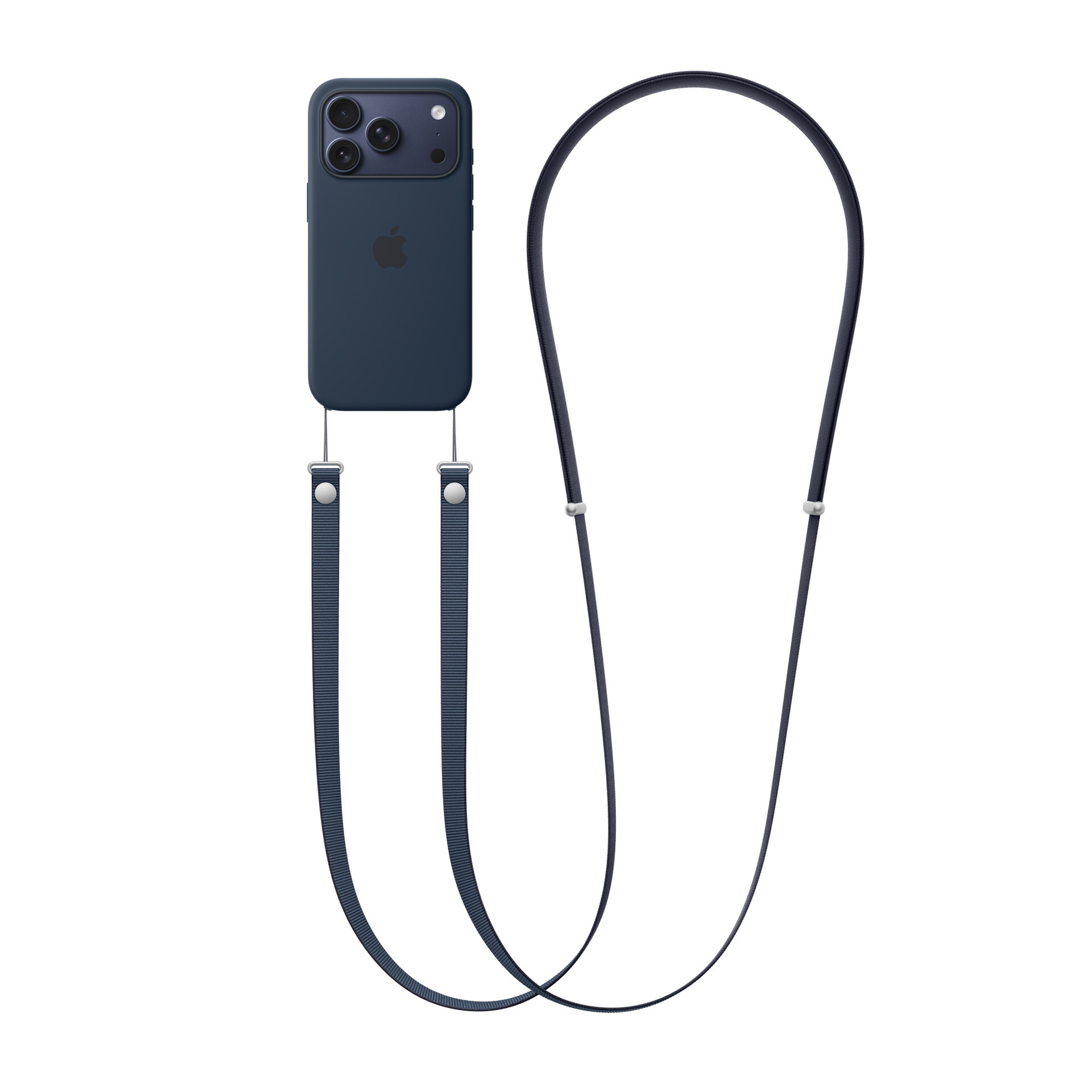 Наплечный ремень Apple Crossbody Strap для iPhone, синий (Blue)