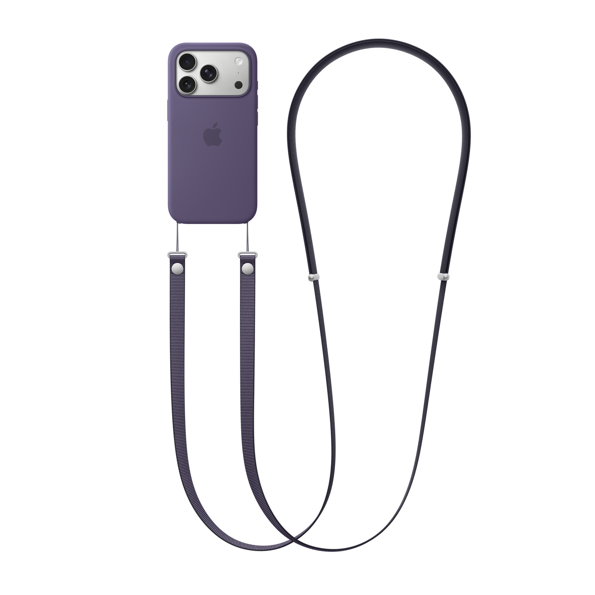 Наплечный ремень Apple Crossbody Strap для iPhone, фиолетовый (Purple)