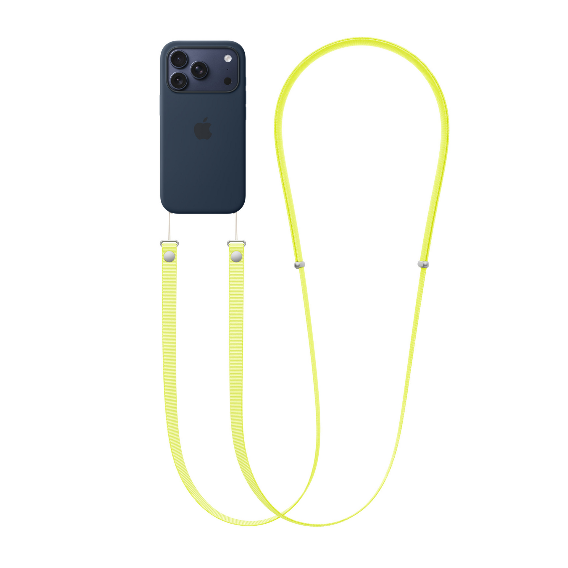 Наплечный ремень Crossbody Strap для iPhone, жёлтый (Neon Yellow)