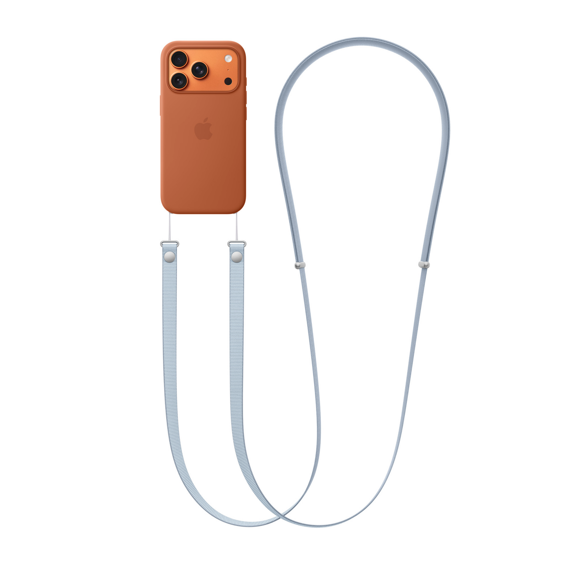 Наплечный ремень Crossbody Strap для iPhone, голубой (Light Blue)