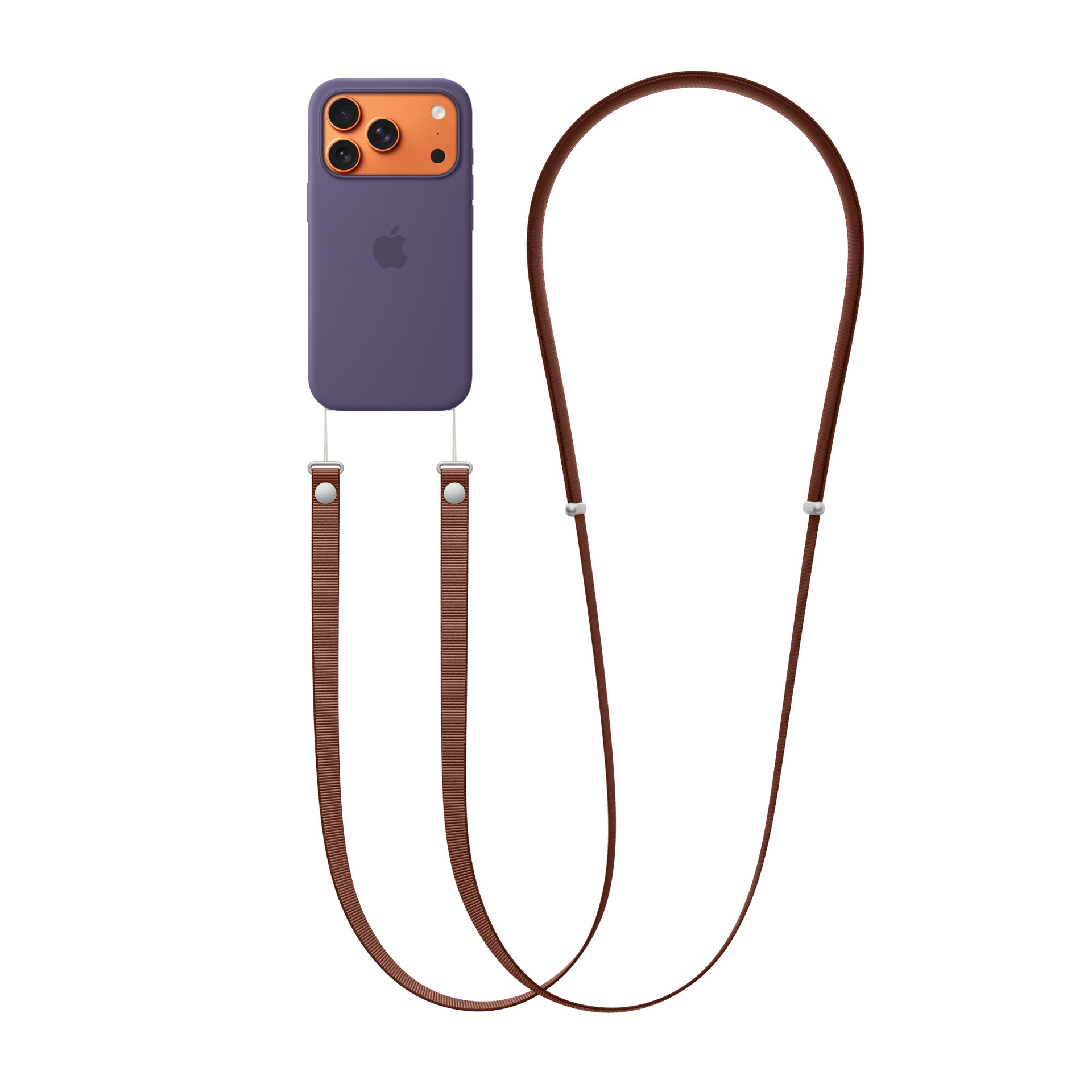 Наплечный ремень Crossbody Strap для iPhone, коричневый (Sienna)