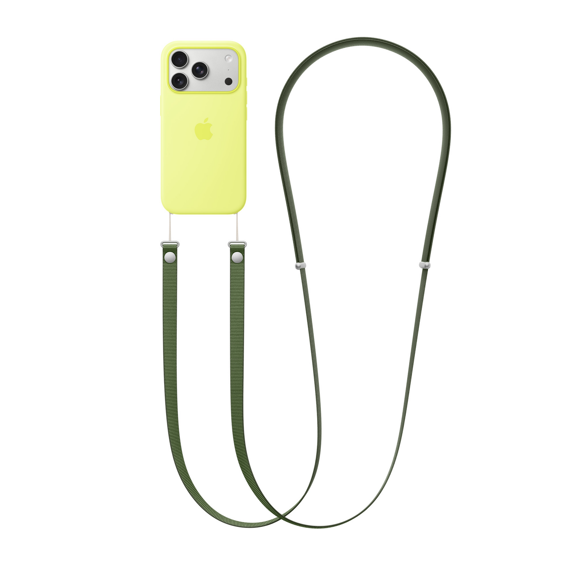 Наплечный ремень Crossbody Strap для iPhone, зелёный (Green)