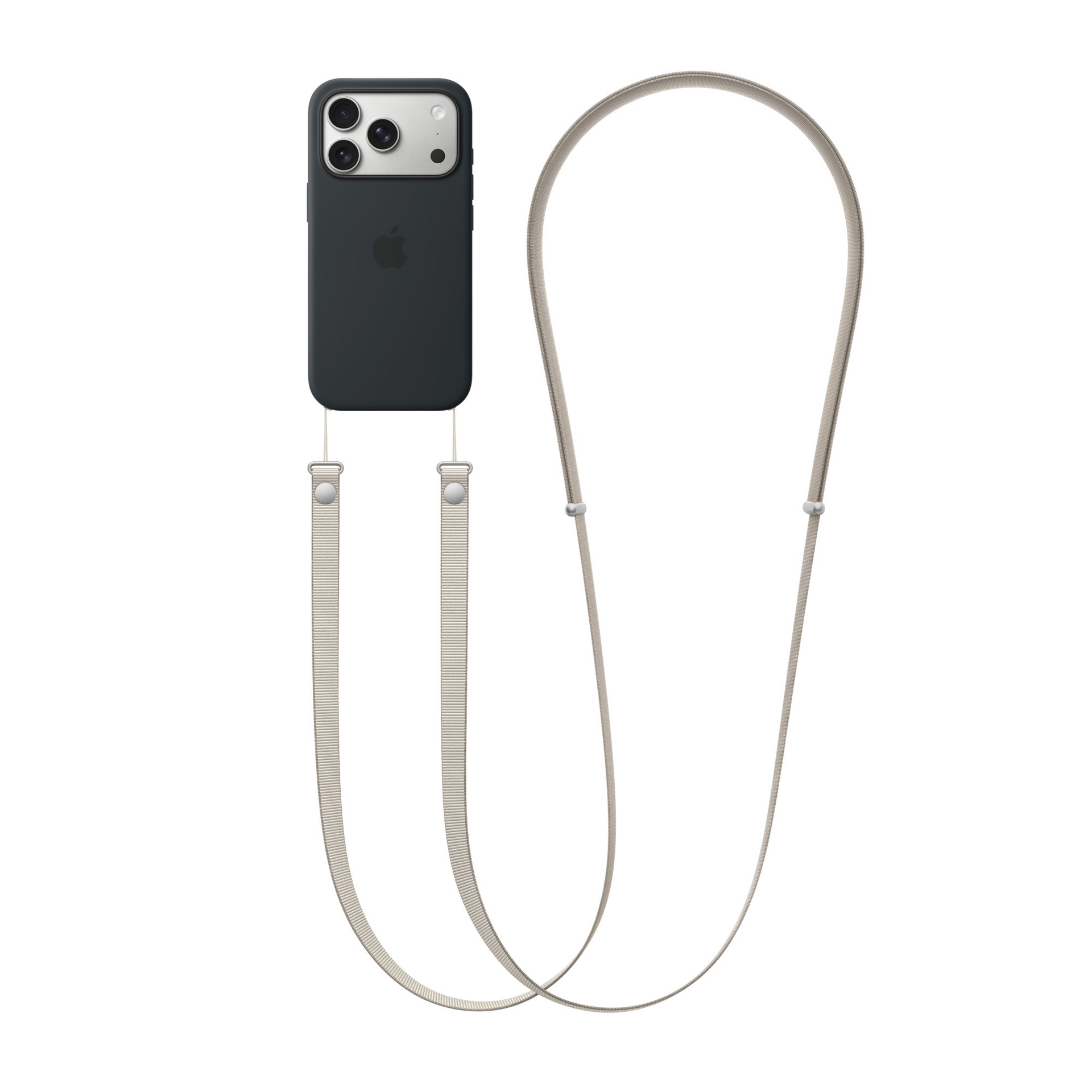 Наплечный ремень Crossbody Strap для iPhone, бежевый (Tan)