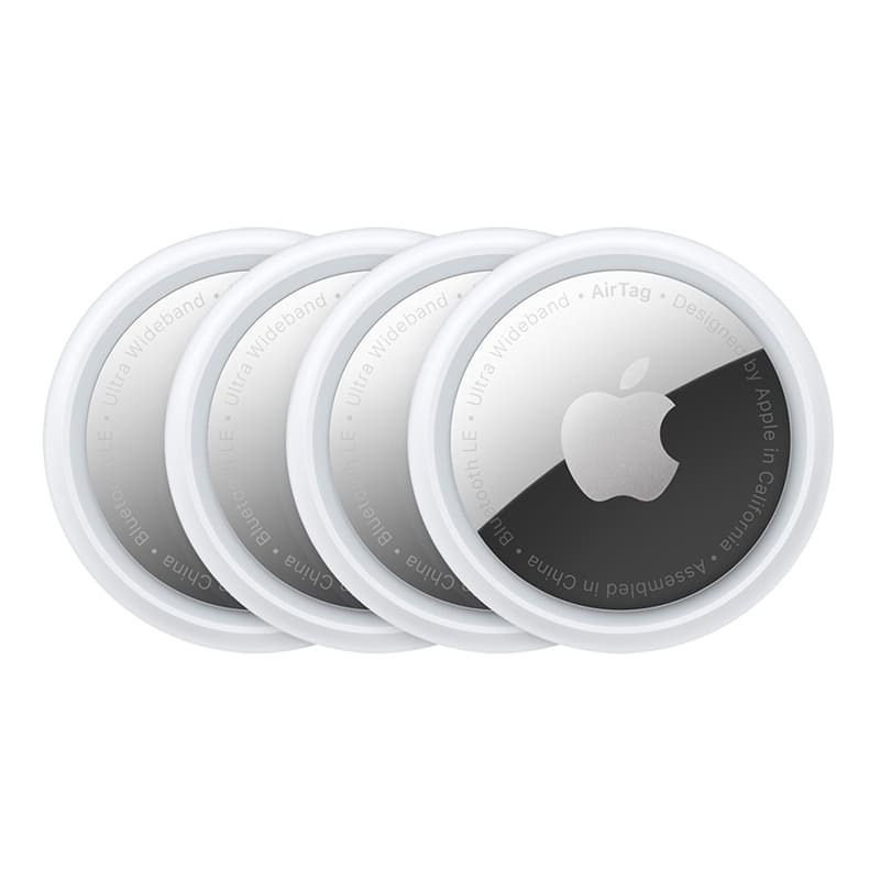 Трекер Apple AirTag, 4 шт, белый (MX542)