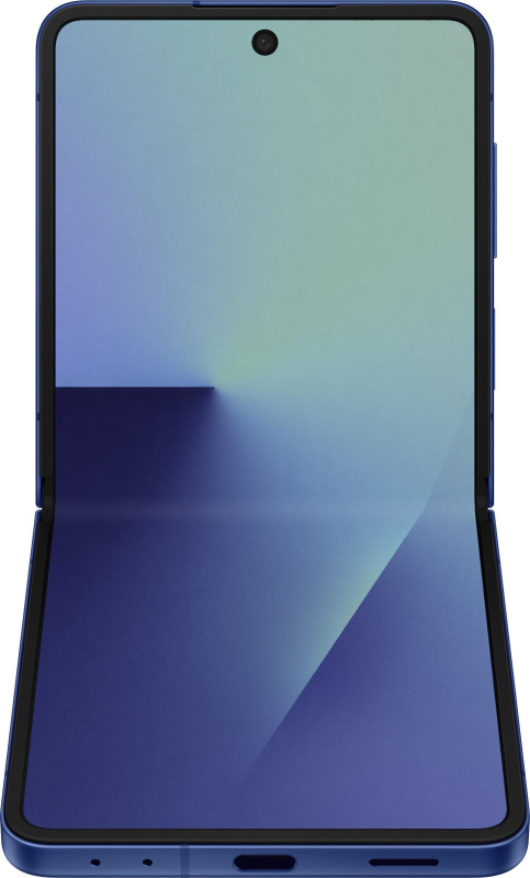 Смартфон Samsung Galaxy Z Flip7 12/256Gb, синий (Blue Shadow)