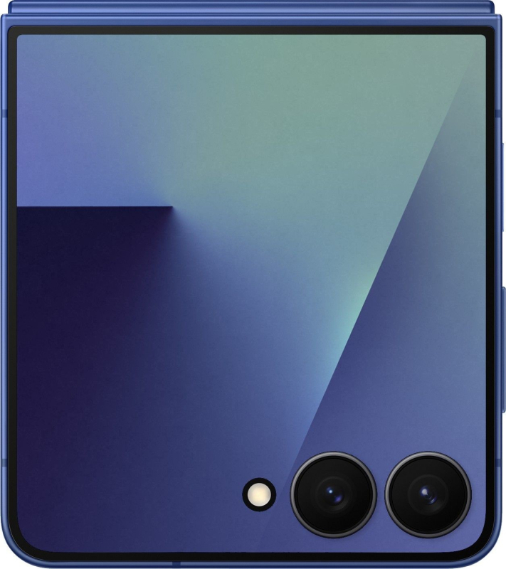 Смартфон Samsung Galaxy Z Flip7 12/256Gb, синий (Blue Shadow)