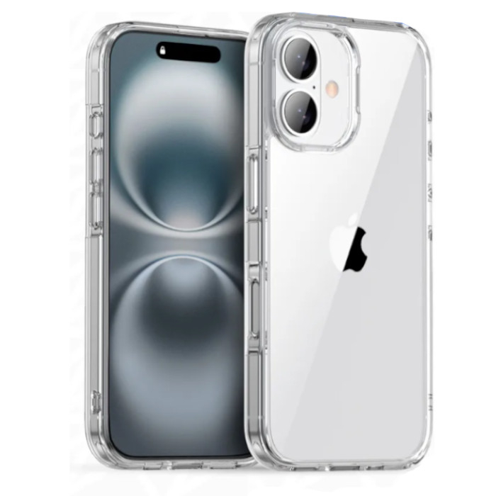 Защитный чехол для Apple iPhone 16 Gurdini, прозрачный