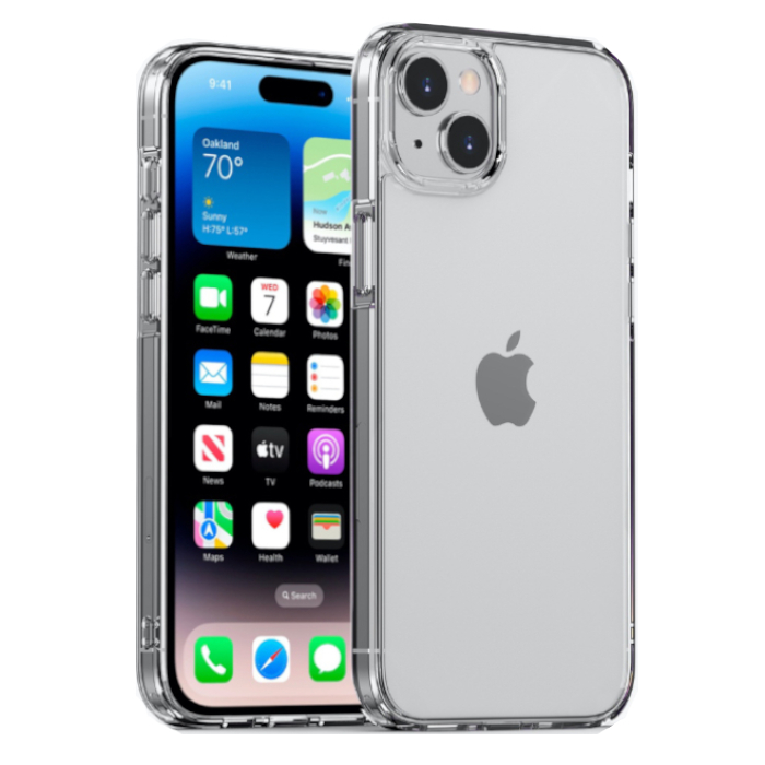 Защитный чехол для Apple iPhone 15 Gurdini, прозрачный
