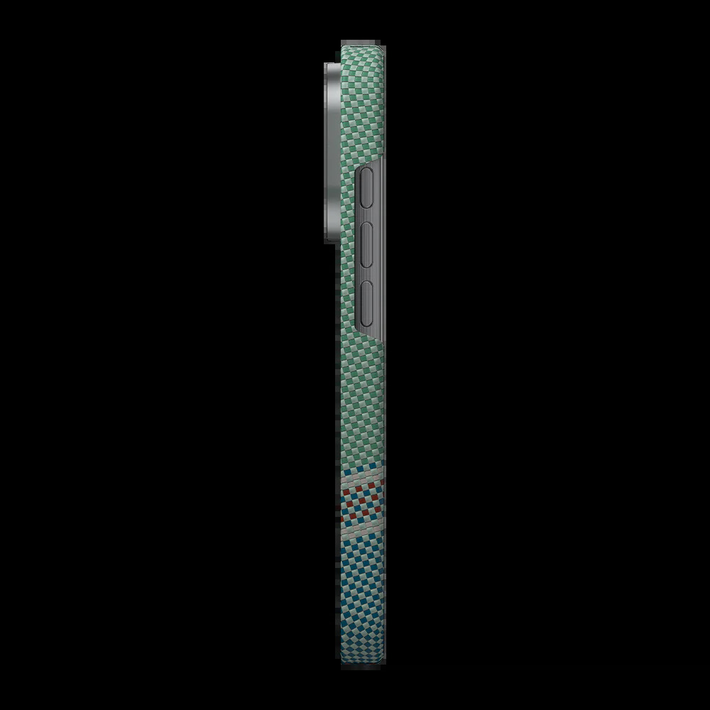 Чехол Benks Limited Edition Passion Green Kevlar Phone Case для iPhone 15 Pro