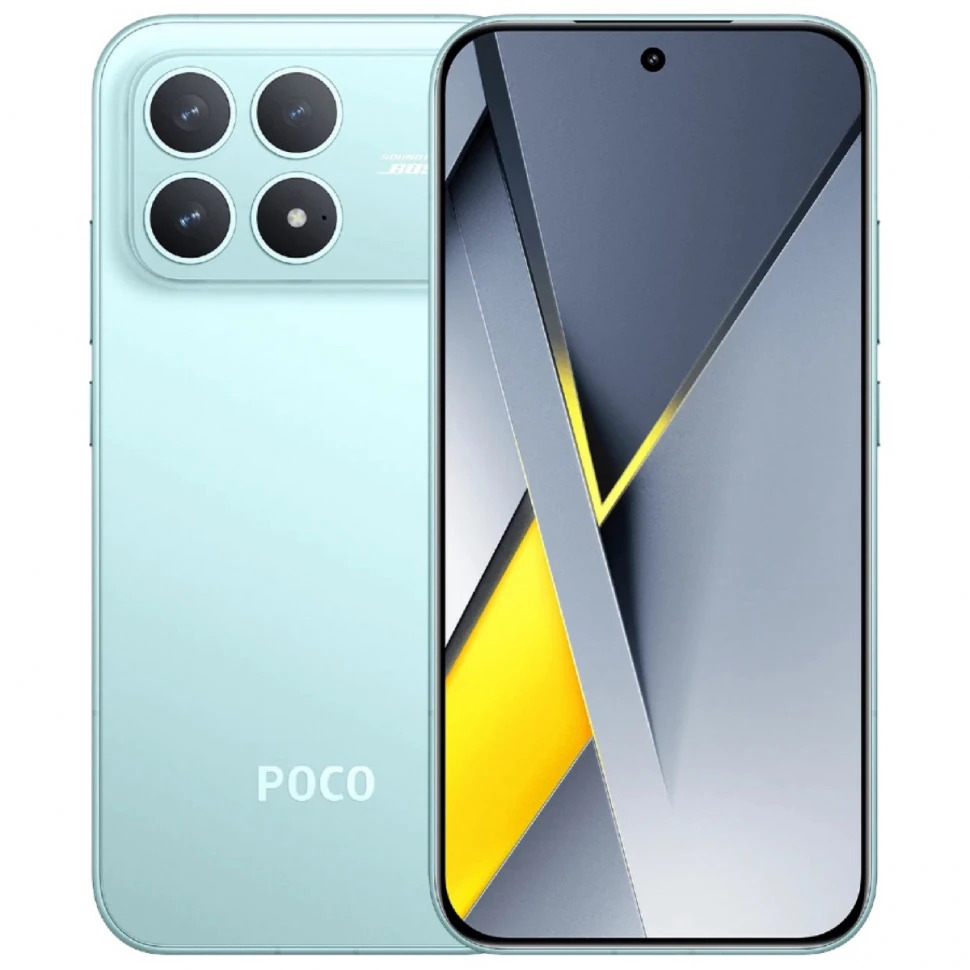 Смартфон Xiaomi POCO F8 Pro 12/256Gb, голубой (Blue)