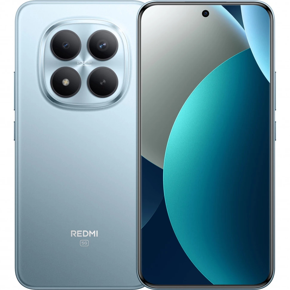 Смартфон Xiaomi Redmi Note 15 Pro Plus 5G 8/256Gb, ледяной синий (Glacier Blue)