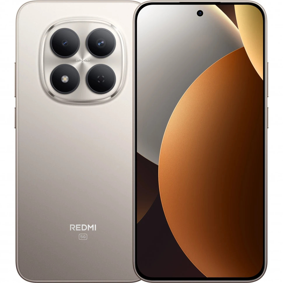 Смартфон Xiaomi Redmi Note 15 Pro 5G 8/256Gb, титановый (Titanium)