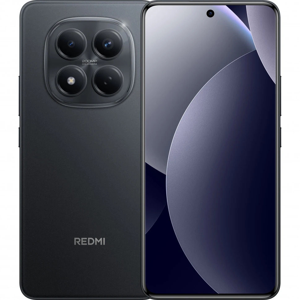 Смартфон Xiaomi Redmi Note 15 Pro 4G 12/256Gb, чёрный (Black)