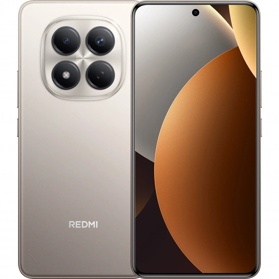 Смартфон Xiaomi Redmi Note 15 Pro 4G 8/512Gb, титановый (Titanium)