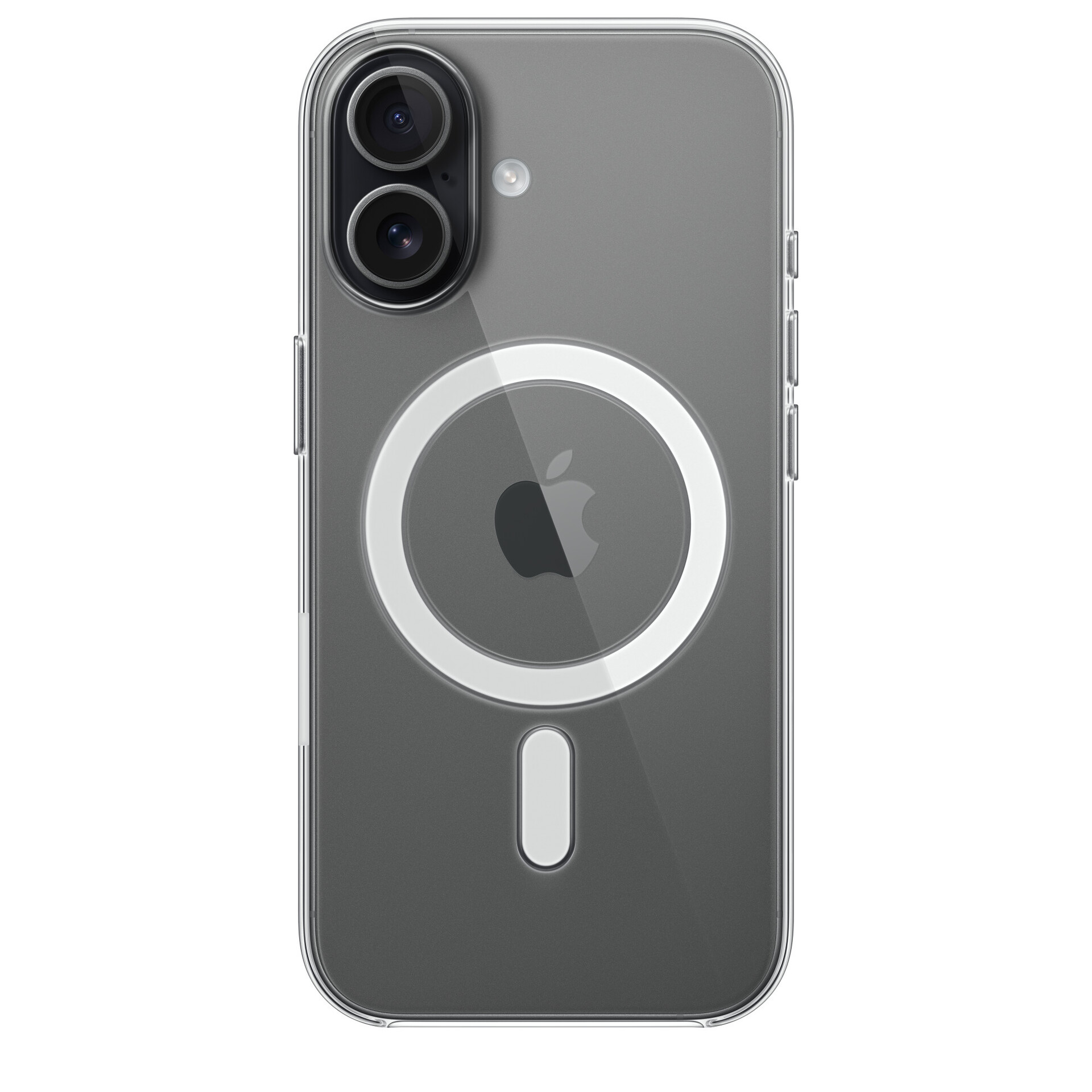 Защитный чехол Apple Clear Case с MagSafe для iPhone 17, прозрачный (Transparent)