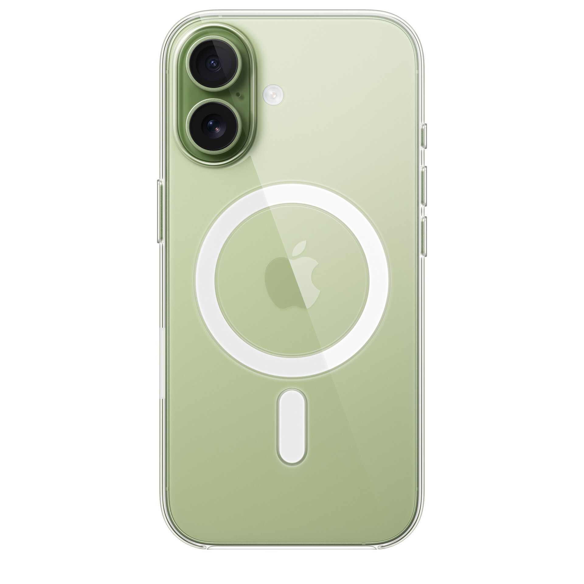 Защитный чехол Apple Clear Case с MagSafe для iPhone 17, прозрачный (Transparent)