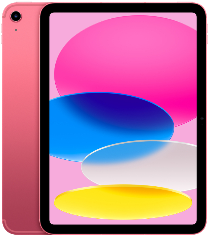 Планшет Apple iPad (A16, 2025) 11" 256Gb Wi-Fi + Cellular, розовый (MD7N4)