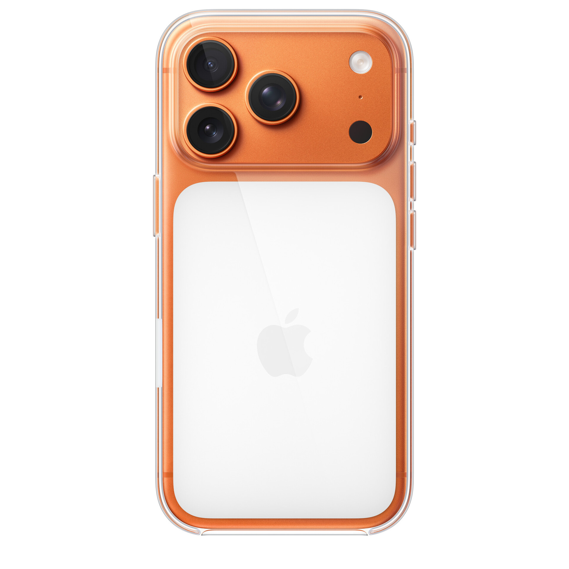 Защитный чехол Apple Clear Case с MagSafe для iPhone 17 Pro, прозрачный (Transparent)