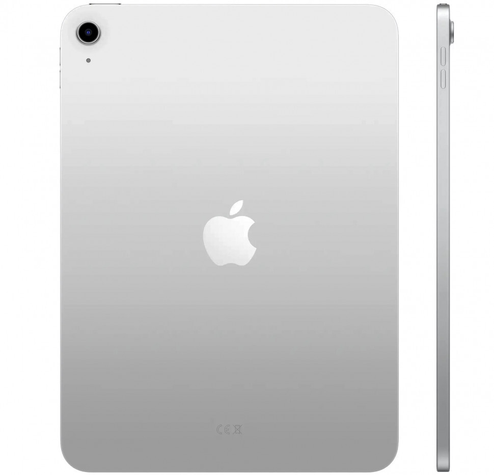 Планшет Apple iPad (A16, 2025) 11" 256Gb Wi-Fi + Cellular, серебристый (MD7K4)